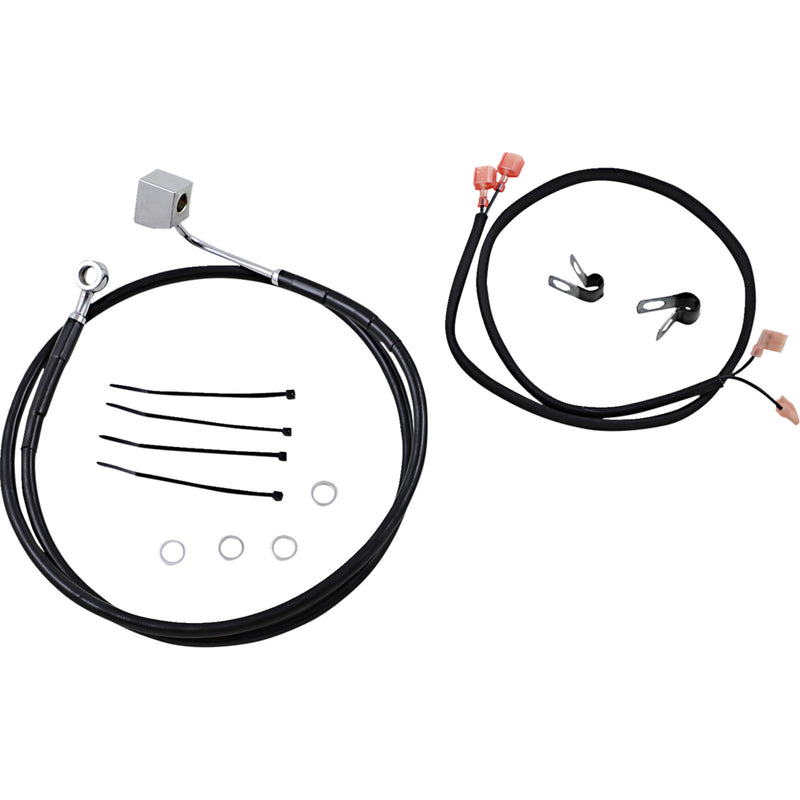 Drag Specialties Brake Line - 1741-2949 For Harley Softail 1987-1999