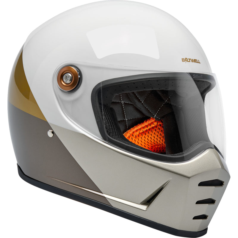 BILTWELL Lane Splitter Intersection Helmet - Gold/Silver/Bronze