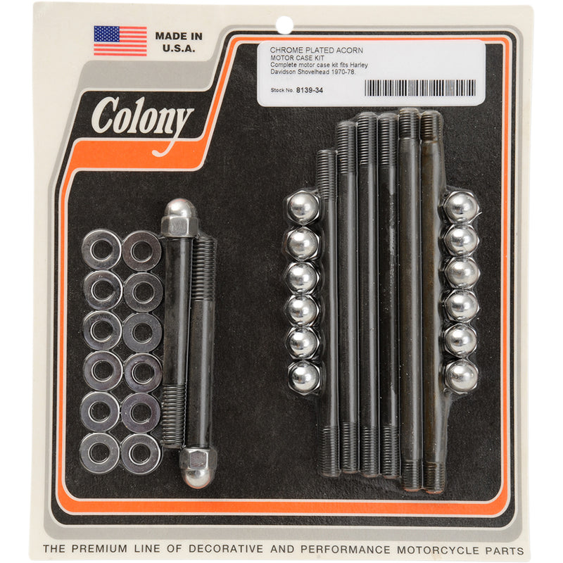 Colony Hardware Kit - 8139-34 For Harley Touring / Super / Low / Electra Glide 1970-1978