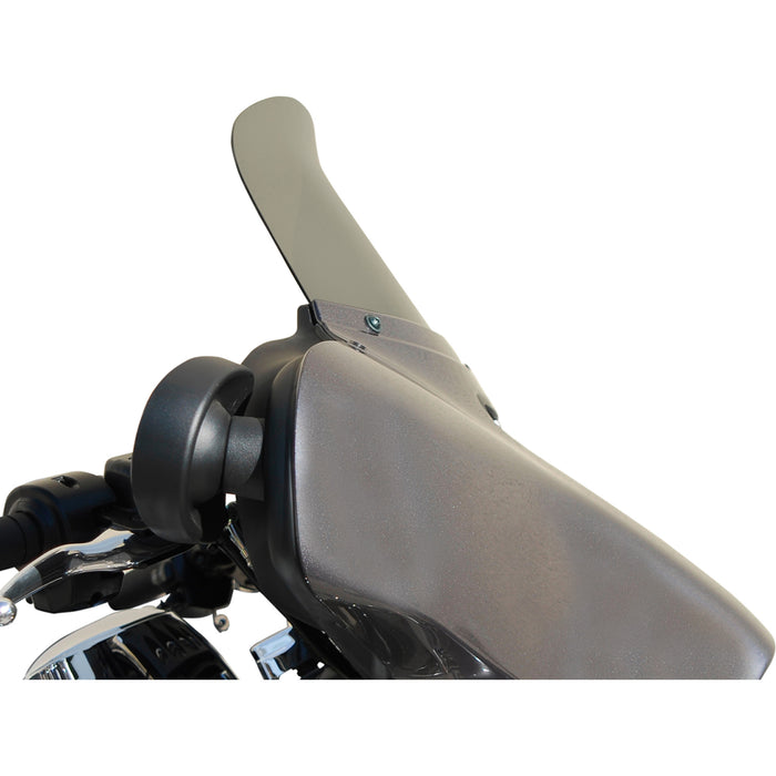 WIND VEST 2310-0519 65-1040 Replacement Acrylic Windscreen - Windshield - Dark Smoke - 10" - FL '14-'18