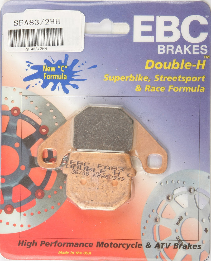 Ebc 153-83/2H SFA83/2HH BRAKE PADS SFA83/2HH DOUBLE-H SINTERED