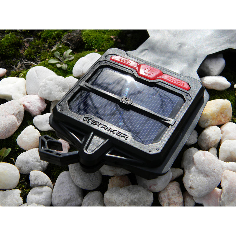RISK RACING 3850-0416 00346 FLEXIT Solar Flashlight - USB/Solar Rechargeable Flashlight - FLEXIT - LED - 500 Lumens - Multi Functional