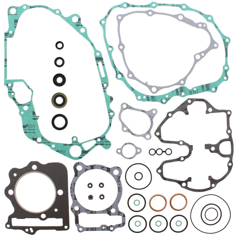 QuadBoss 564014 99-00 Honda TRX400EX Fourtrax Complete Gasket Set W/ Oil Seal - Photo - Primary