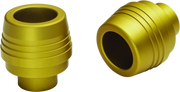 Kuryakyn 3800 Lodestar Handlebar Sliders-bmw-gold - Photo - Primary