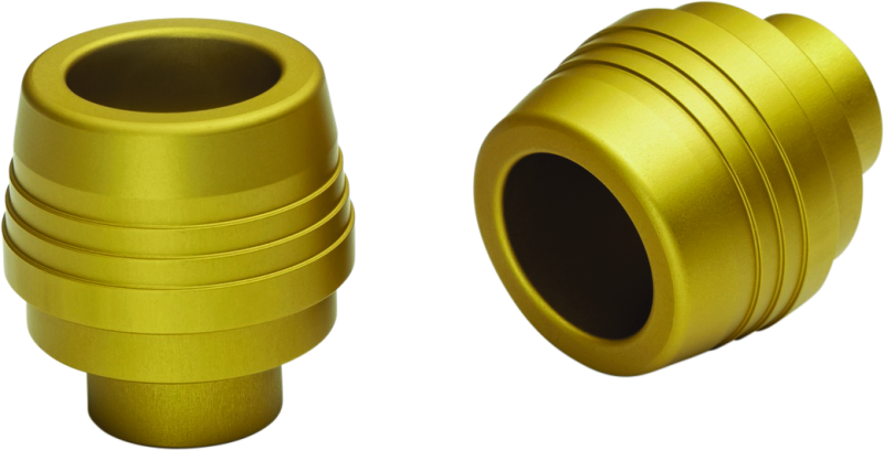 Kuryakyn 3800 Lodestar Handlebar Sliders-bmw-gold - Photo - Primary