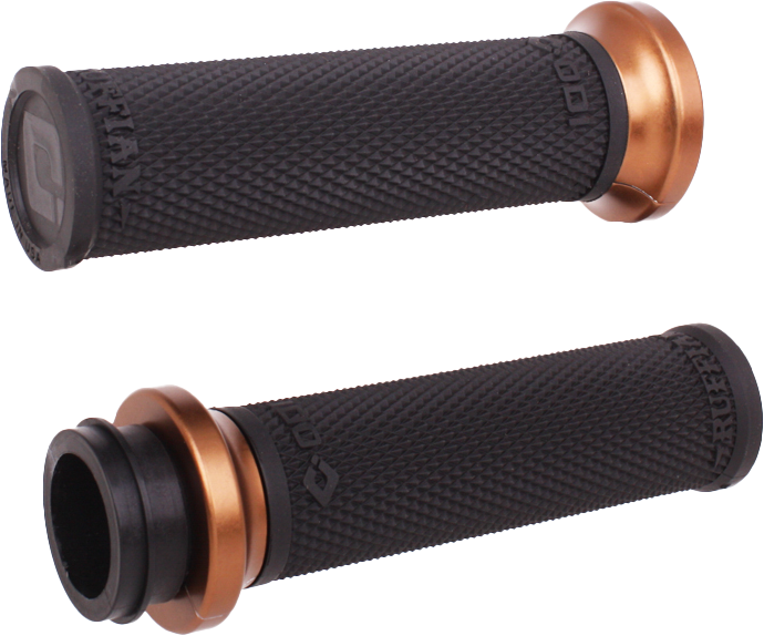 Odi 206-40108 V30HTWB-R RUFIAN GRIPS TBW 1" BLACK/BRONZE