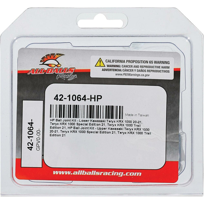 All Balls Ball Joint Kit HP - 42-1064-HP Kawasaki Teryx 2020-2025
