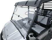 QuadBoss 375787 16-22 Kawasaki KAF820 Mule Pro-dx Windbreak Folding Windshield - Photo - Primary