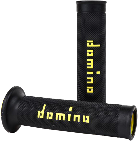 Domino Racing 58-2278 A01041C4740B7-0 MOTOGP GRIPS BLACK/YELLOW PAIR