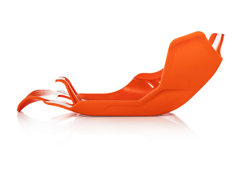 Acerbis Skid Plate Orange White - 2733465321 KTM SX-F 450 / 450 Factory Edition / XC-F 450 2019-2022