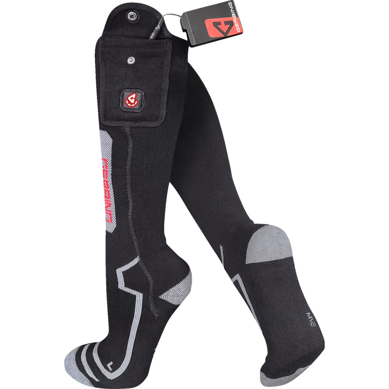 GERBING HEATED CLOTHING 3431-0865 GER-SK-7V-W-S-M 7V Wool Heated Socks small/medium