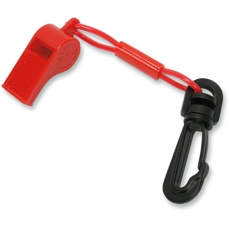 ATLANTIS A2701-C A2701C Whistle with Clip red