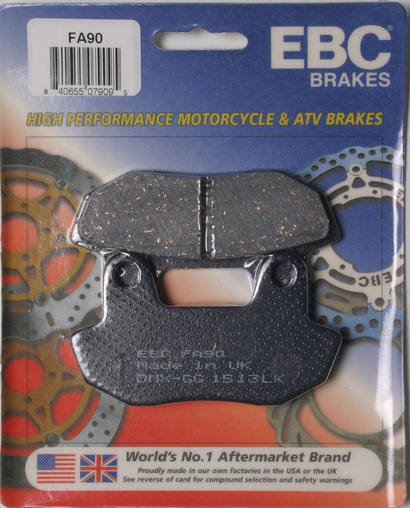 Ebc 15-90 FA90 BRAKE PADS FA90 ORGANIC