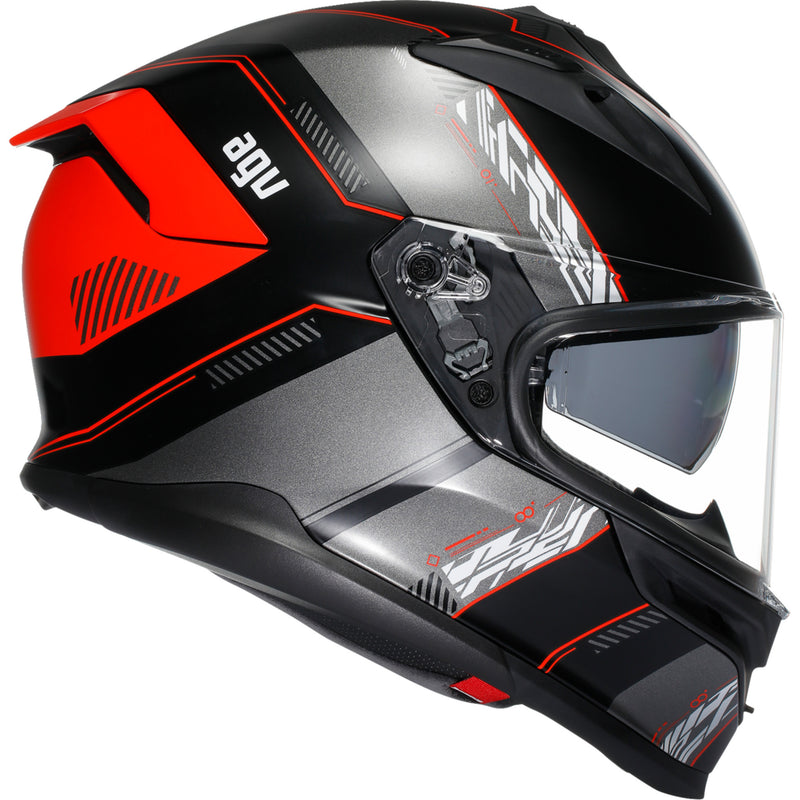 AGV K7 Kyber Helmet - Matte Black/Red