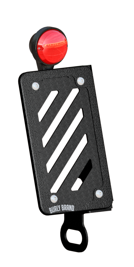 Burly Brand Slash CUR LIC PLT Kit Vert Black - B13-3001TB Honda Rebel / CMX1100T Rebel / Rebel 1100 2021-2025
