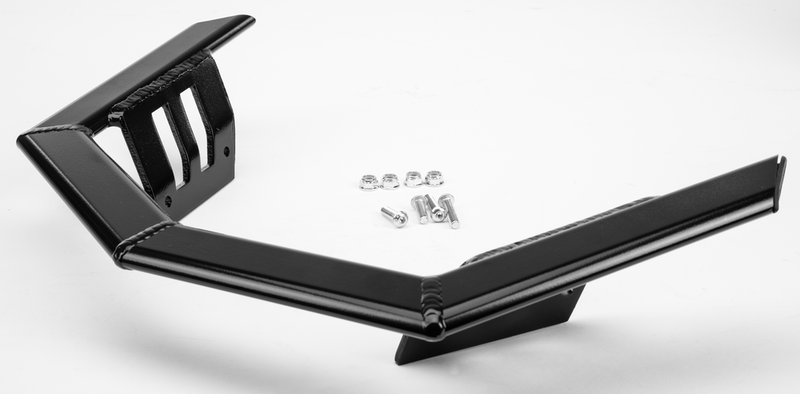 Straightline Performance Bottom Wing Black A C POL Yamaha Front Bumper S M - 182-113 Arctic Cat Snowmobiles 2012-2019