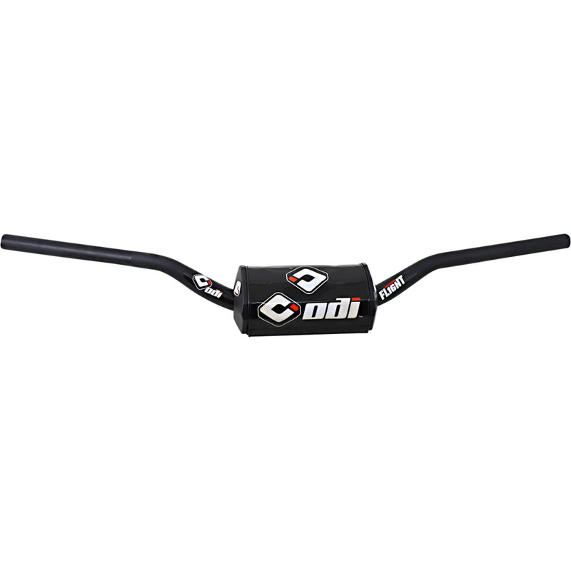 ODI 0601-5021 H685CFB 1-1/8" Flight Non-Crossbrace Handlebar - Schoolboy - Black