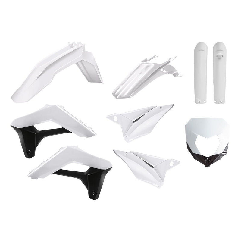 Polisport Full Enduro Kit White Sherco - 90857 Sherco Dirt Bikes 2017-2023