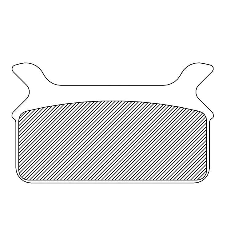 Drag Specialties Brake Pad - 1721-1358 For Harley Touring 1999