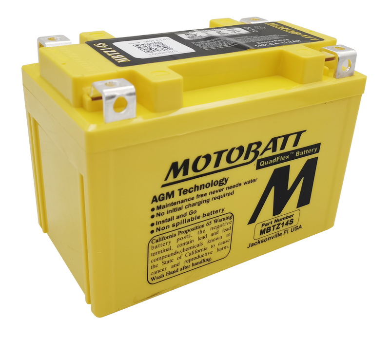 Motobatt 491-1010 MBTZ14S BATTERY MBTZ14S SEALED FACTORY ACTIVATED