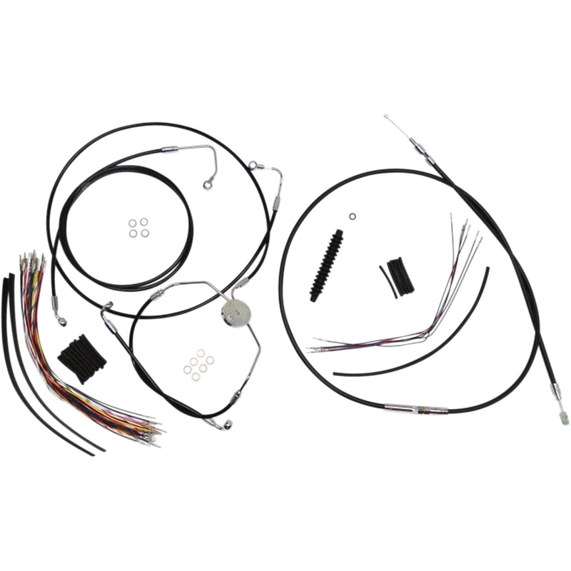 Magnum Shielding Cable Kit - 489321 For Harley Road Glide 2008-2013
