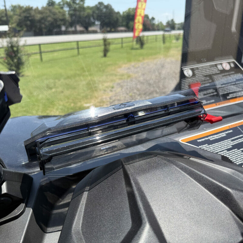Seizmik Tool-Less Windshield Hard Coated Poly CAN - 50-55326KIT Can-Am Maverick 2018-2025