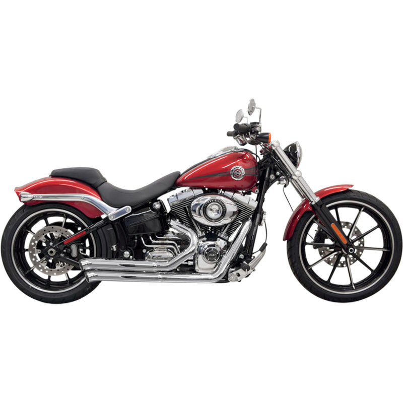 Bassani Xhaust Prostreet 2-Into-2 Exhaust System - 1S33D For Harley 2013-2017