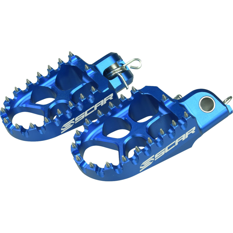 Scar Foot Pegs - S5585BL Husqvarna 701 Enduro / 701 Supermoto / Enduro 701 2016-2024