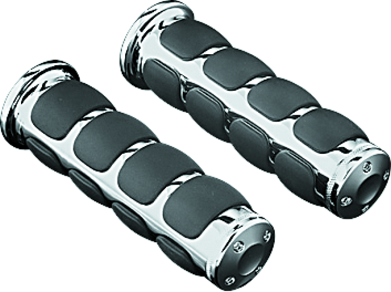 Kuryakyn 6240 Universal ISO Grip 1inch Bars Chrome - Photo - Primary