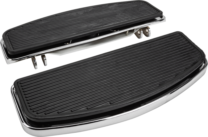 Harddrive 057190 Floor Board Kit Chrome Flst For Harley Motorcycles 1986-2017