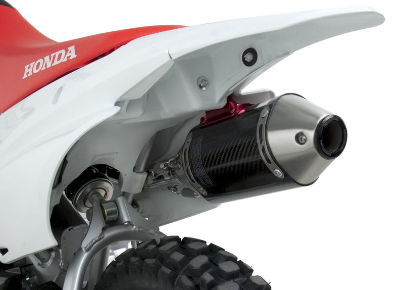 Yoshimura RS-2 Header Canister END CAP Exhaust System SS-CF-SS - 221100B250 Honda CRF110F 2013-2018