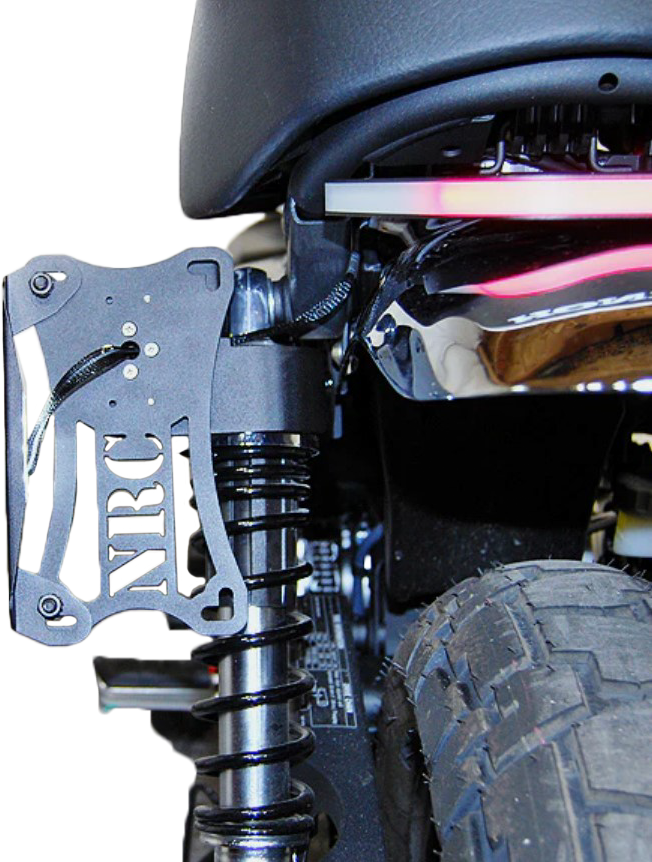 New Rage Cycles Side Mount License Plate - MONKEY-SIDE Honda Monkey 2019-2024