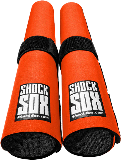 Shock Sox 802059 802059 SHOCK SOX 13" ORANGE UPSIDE DOWN OR CONV. FORKS