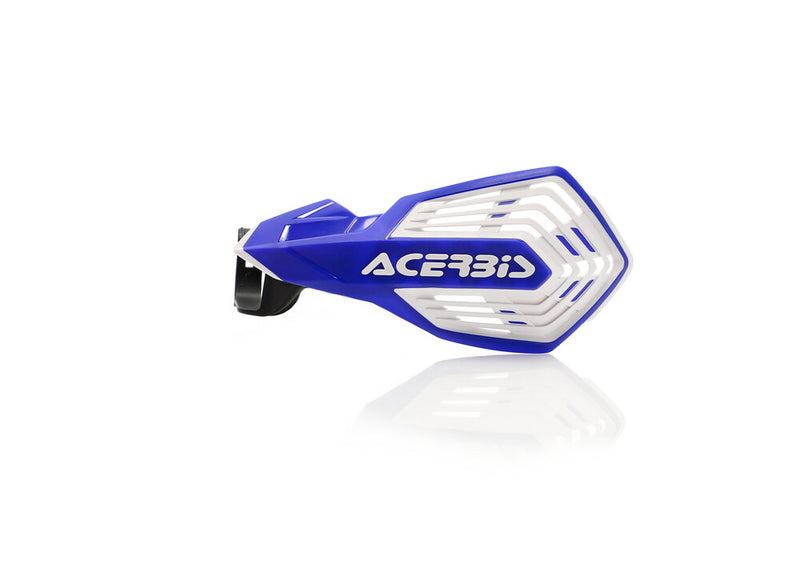 Acerbis 2895631006 K-Future Handguard Yamaha Blue White For Yamaha YZ 250 / YZ 450 2009-2024 | Kawasaki KX 450 2015-2019 | Suzuki RMZ 450 2016-2024