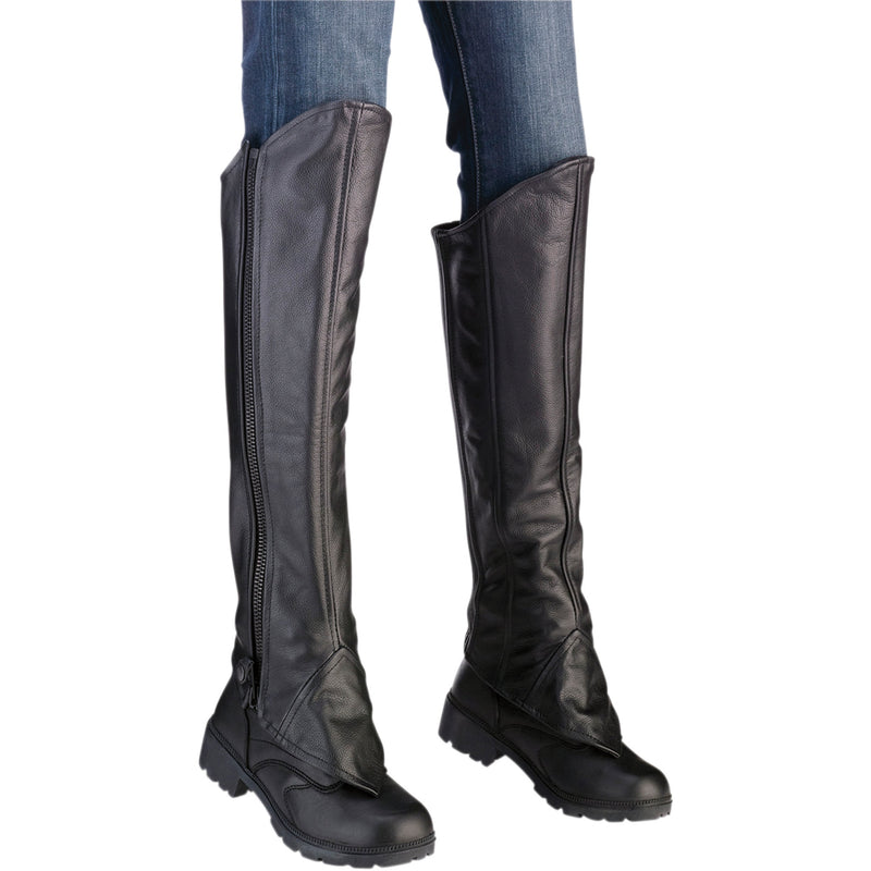 Z1R Women's Half Chaps Black