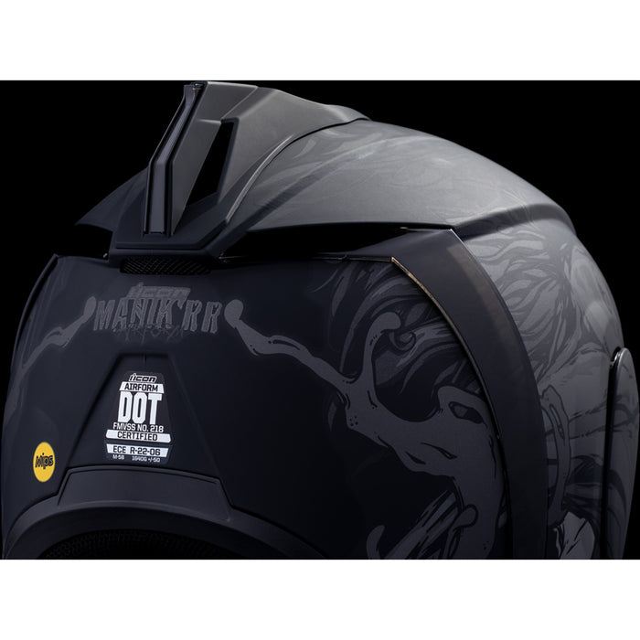 buy icon helmet airframe harbinger ICON 0101-17006 Airform™ Manik'RR MIPS® Helmet Airform™ Helmet - Manik'RR - MIPS® - Dark Black
