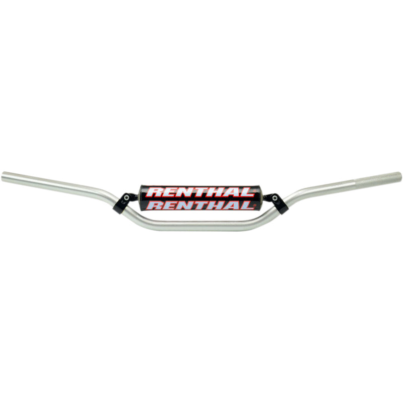 RENTHAL 0601-3949 971-08-SI-01-185 7/8" Off-Road Handlebar — Enduro/MX/RC/Moto Handlebar - 7/8" - 971 - RC - Silver
