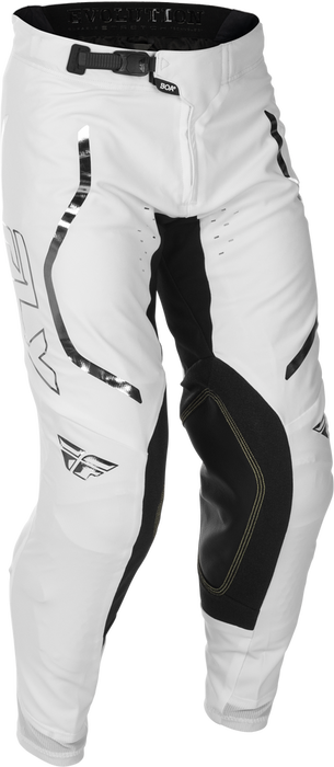 Fly Racing 379-13538 379-13538 EVOLUTION DST LE FLASH PANTS WHITE/SILVER SZ 38