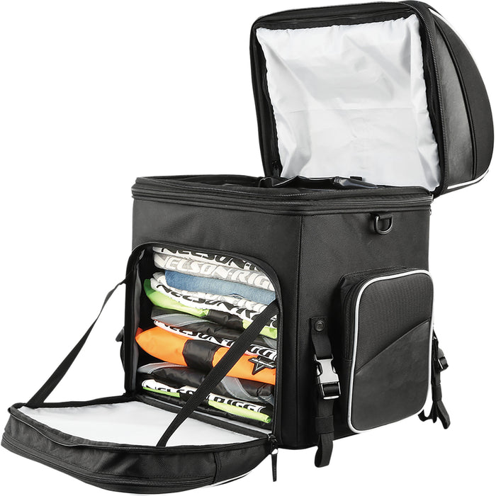 NELSON RIGG 3515-0193 NR-230 Route 1 Destination/Getaway Backrest Bag Destination Backrest Rack Bag - Black