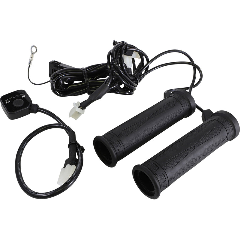 KOSO NORTH AMERICA 0631-0169 AM10710G 5 Level Thumb Throttle Heated Grips Grips - Heated - Thumb Throttle - 5 Level - 7/8"