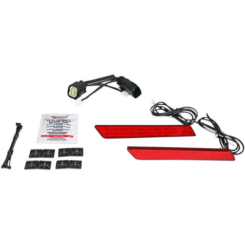 Custom Dynamics Reflector - CD-LATCH-SS8-R For Harley Touring 2009-2013