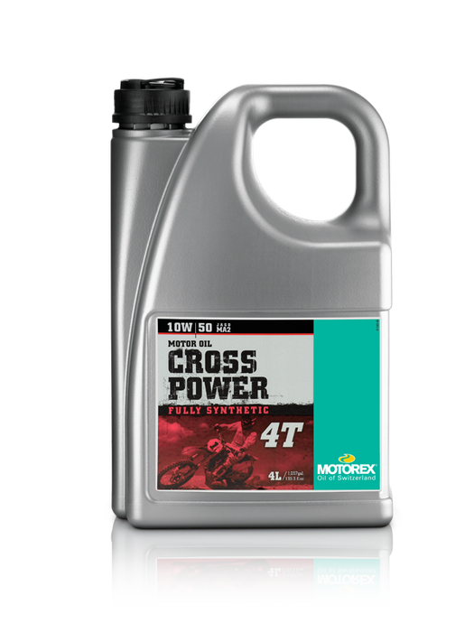 Motorex 580-0146 305692 / 102257 CROSS POWER MOTOR OIL 4T 10W50 4L