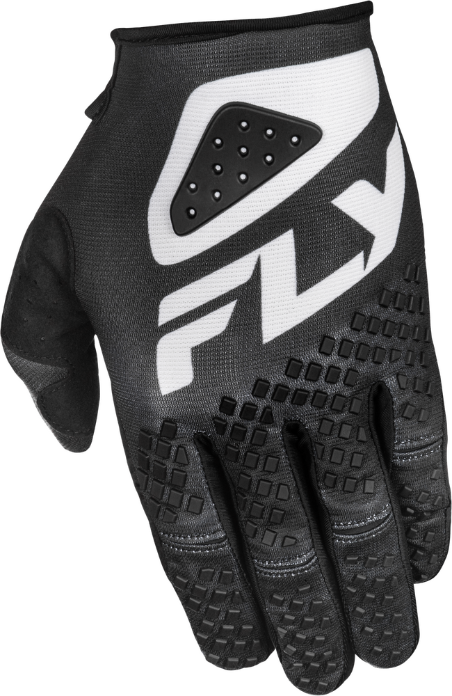 Fly Racing 378-4113X 378-4113X KINETIC SYM GLOVES BLACK/WHITE 3X