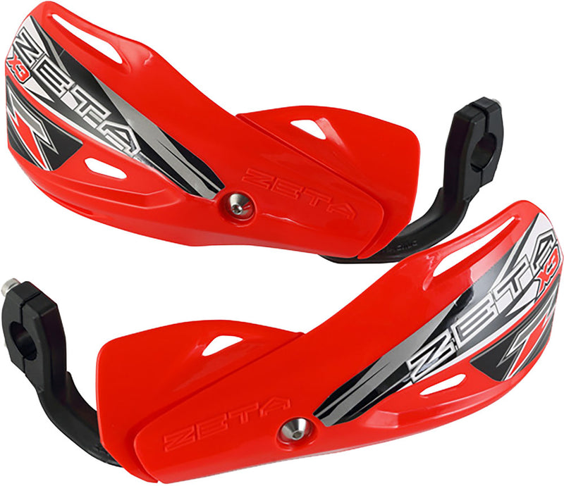 Zeta 634-5002R ZE74-4105 IMPACT X3 HANDGUARD RED