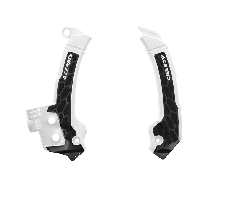 Acerbis 29796-01035 2979601035 X-GRIP FRAME GUARD HUS WHITE/BLACK
