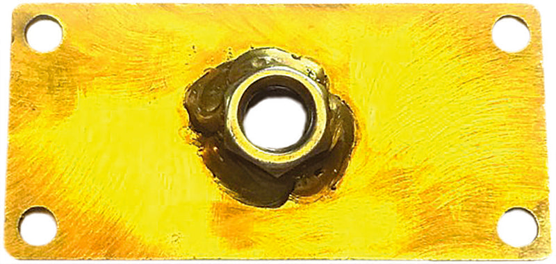 Justsail 52-4819 JSP0023-PLT TRAILER CRANK PLATE (2"X4"X1/8")