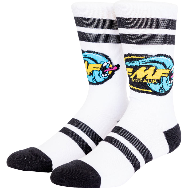 FMF 3431-0880 FA24194905WHT FMF Screaming White Socks white - one size