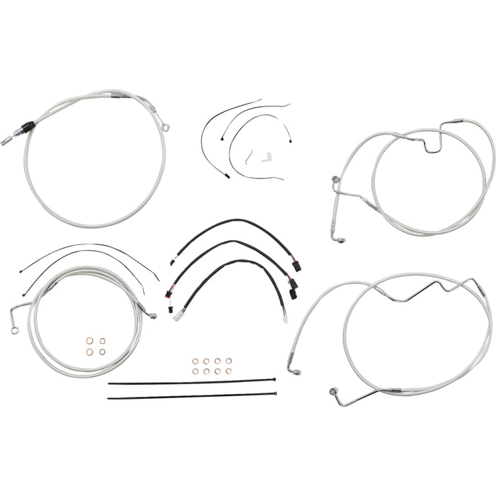 MAGNUM SHIELDING 0662-1081 3871192 Sterling Chromite II® Designer Handlebar Installation Kit