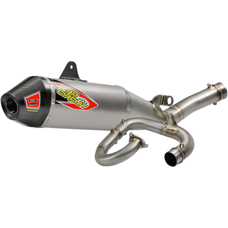 Pro Circuit Ti-6 Pro Single Canister Exhaust System - 0331845FP Yamaha YZ 450 2018-2019