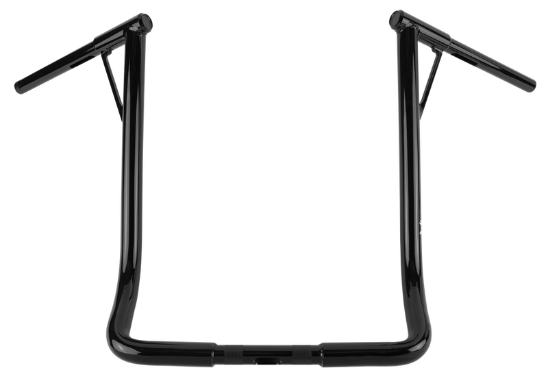 Burly Brand Louie-Bagger 19"BAR 1.25" TBW Black - B12-7006B For Harley Touring 1986-2024